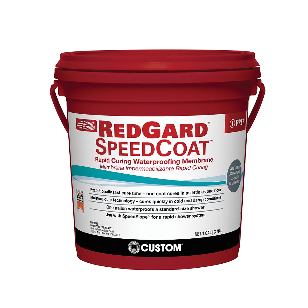 Red Gard SpeedCoat 1 Gal. Waterproofing Membrane