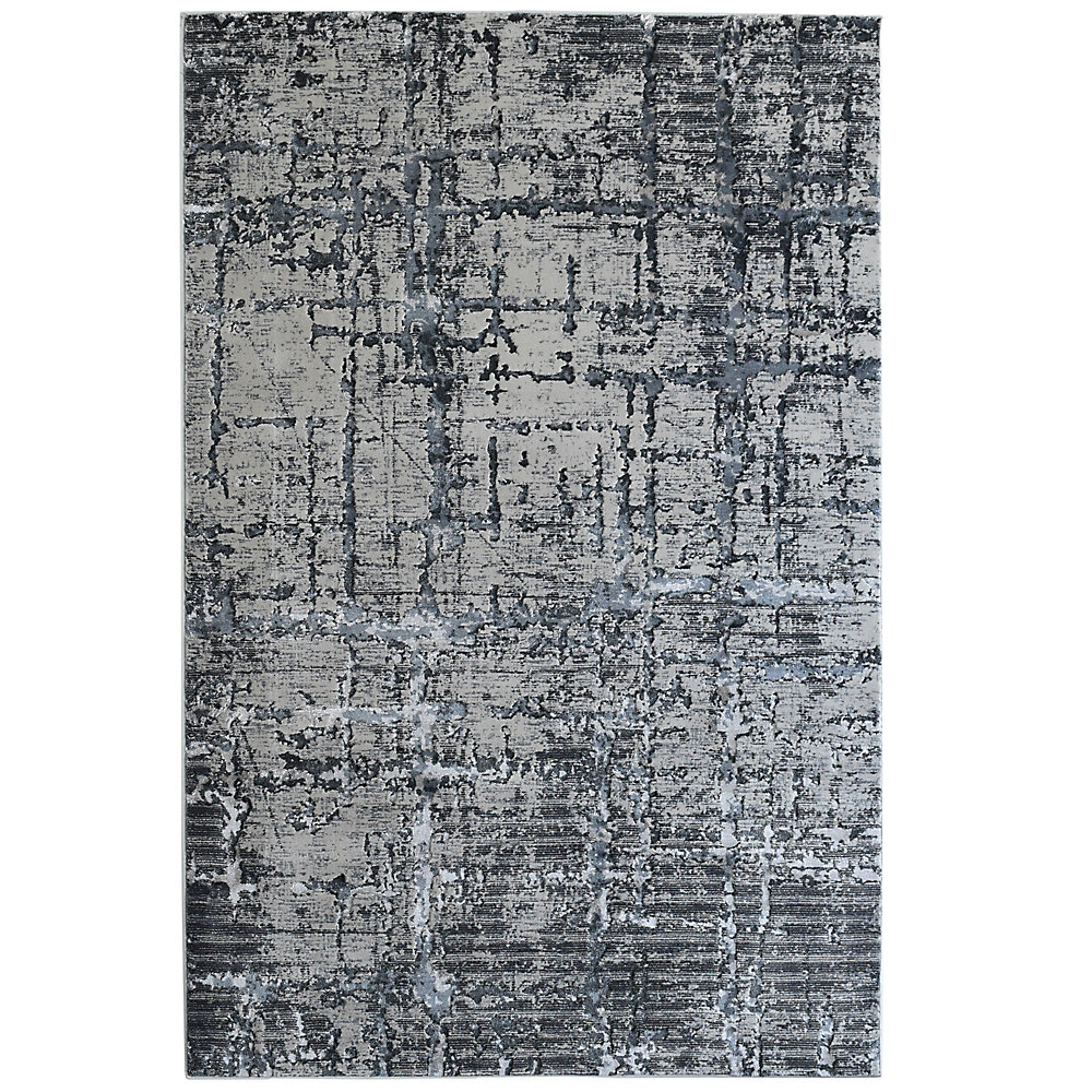 Lanart Rug Viscotti Black 8 Ft X 10 Indoor Area The Home Lanart Rug Viscotti Black 8 Ft X 10 Indoor Area