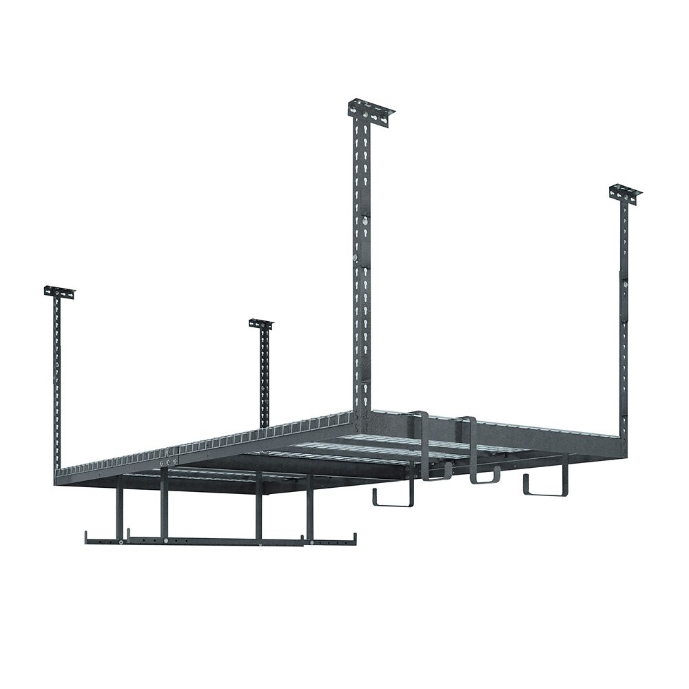NewAge Products Inc. VersaRac Overhead Storage Rack with Hanging Bars