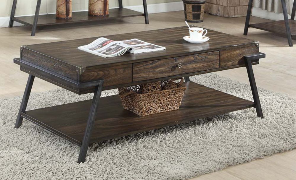 Brassex Inc. Magnum Coffee Table, Dark Walnut The Home Depot Canada