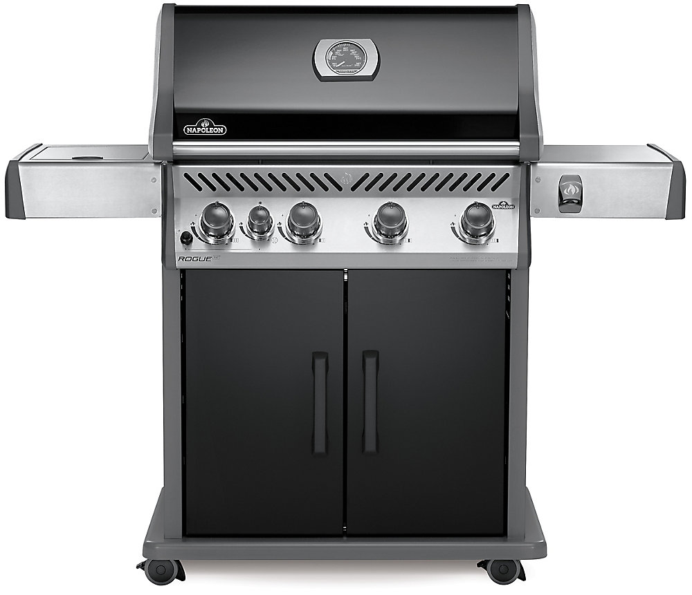 Barbecue au propane Rogue SE 525 avec brûleur latéral, noir Barbecue au propane Rogue SE 525 avec brûleur latéral, noir