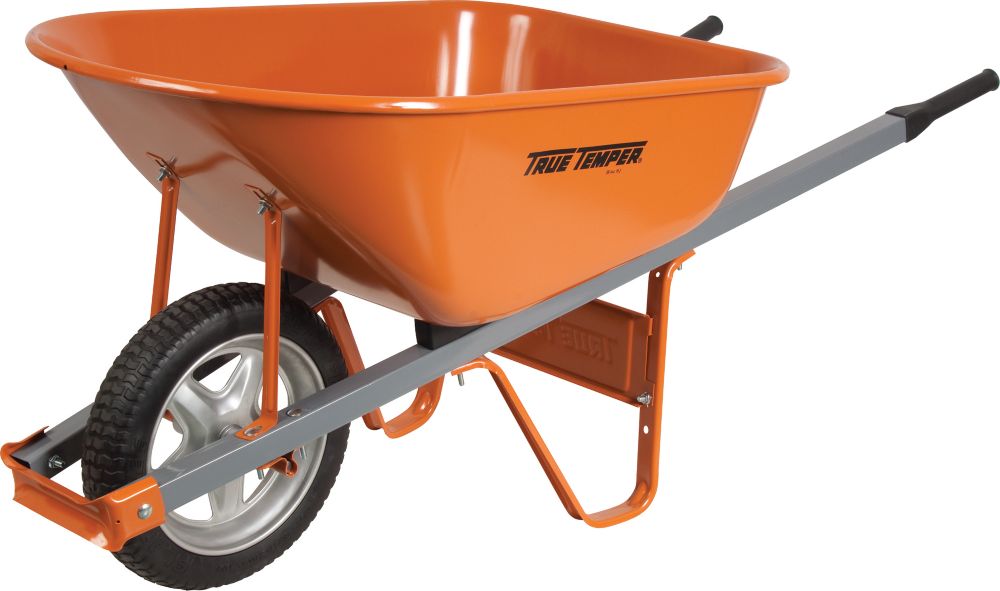 True Temper 6 cu. ft. Contractor Wheelbarrow | The Home Depot Canada