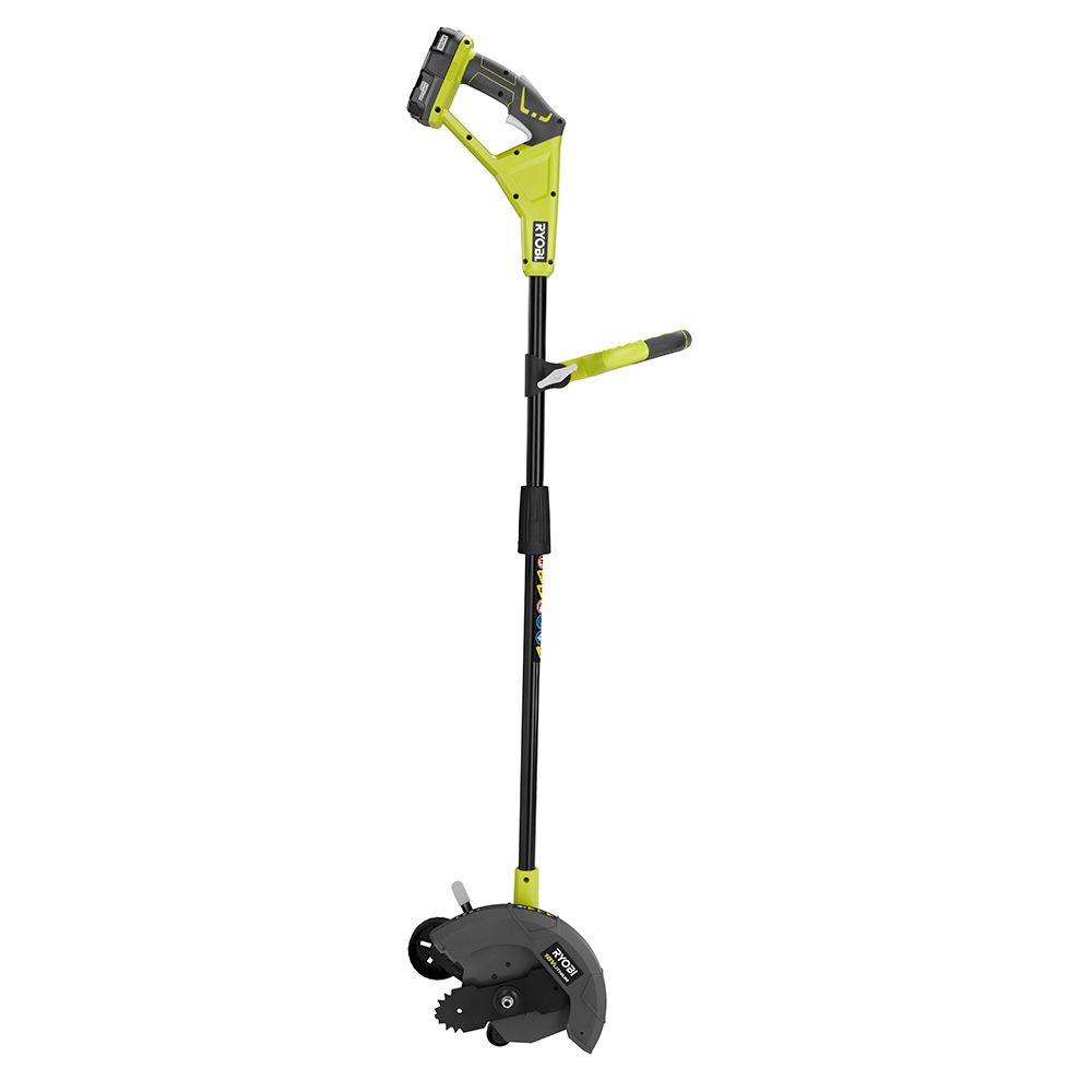 RYOBI ONE+ 9 in. 18-Volt Lithium-Ion Cordless Edger - 1.3 Ah Battery and Charger Included