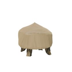 Hampton Bay Round Outdoor Patio Fire Pit Cover