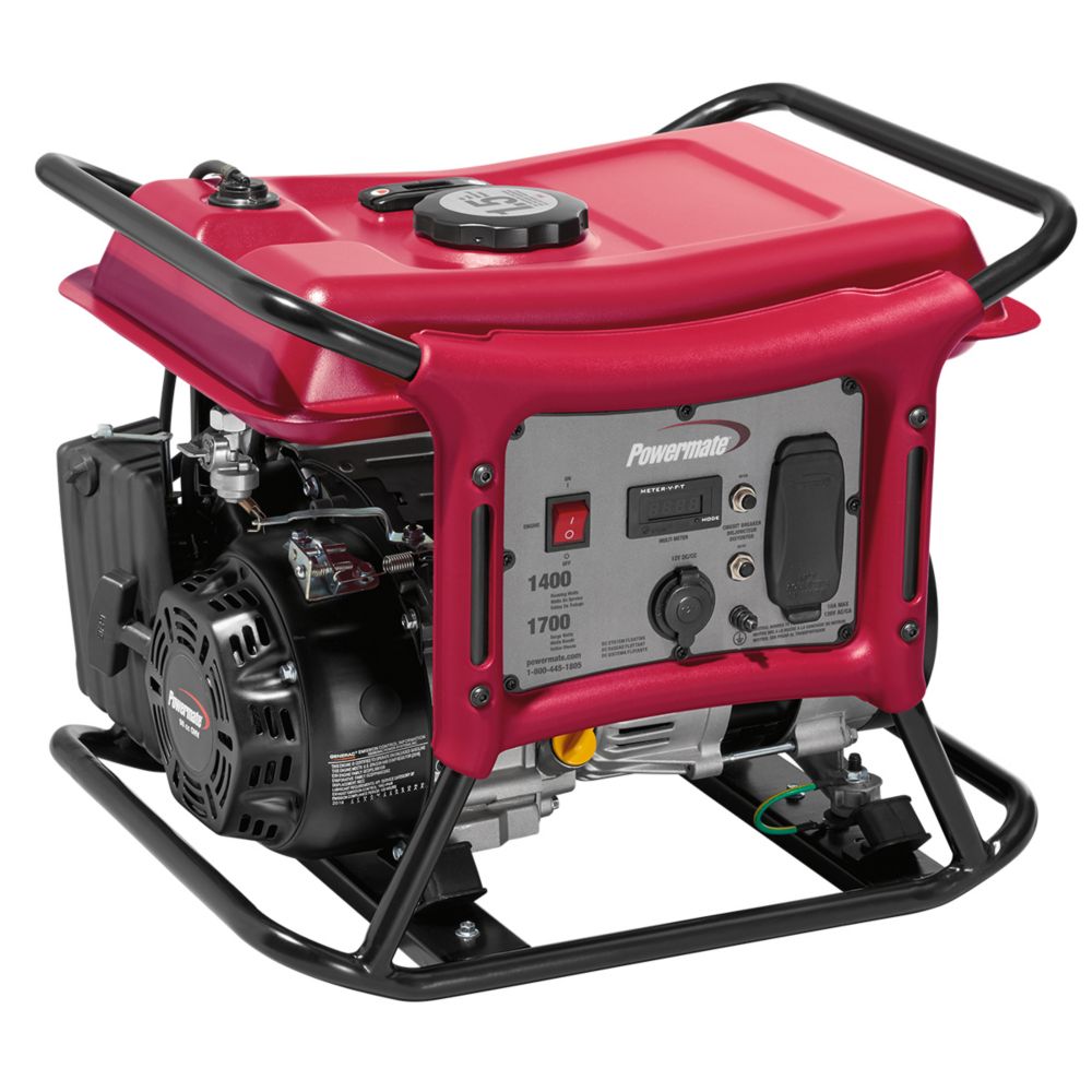 Powermate CX Series 1400W Gasoline Portable Generator The Home Depot