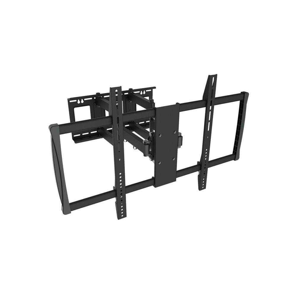 TygerClaw Full Motion Wall Mount for 60 inch to 100 inch Flat Panel TV (LCD3482BLK) The Home TygerClaw Full Motion Wall Mount for 60 inch to 100 inch Flat Panel TV (LCD3482BLK) The Home