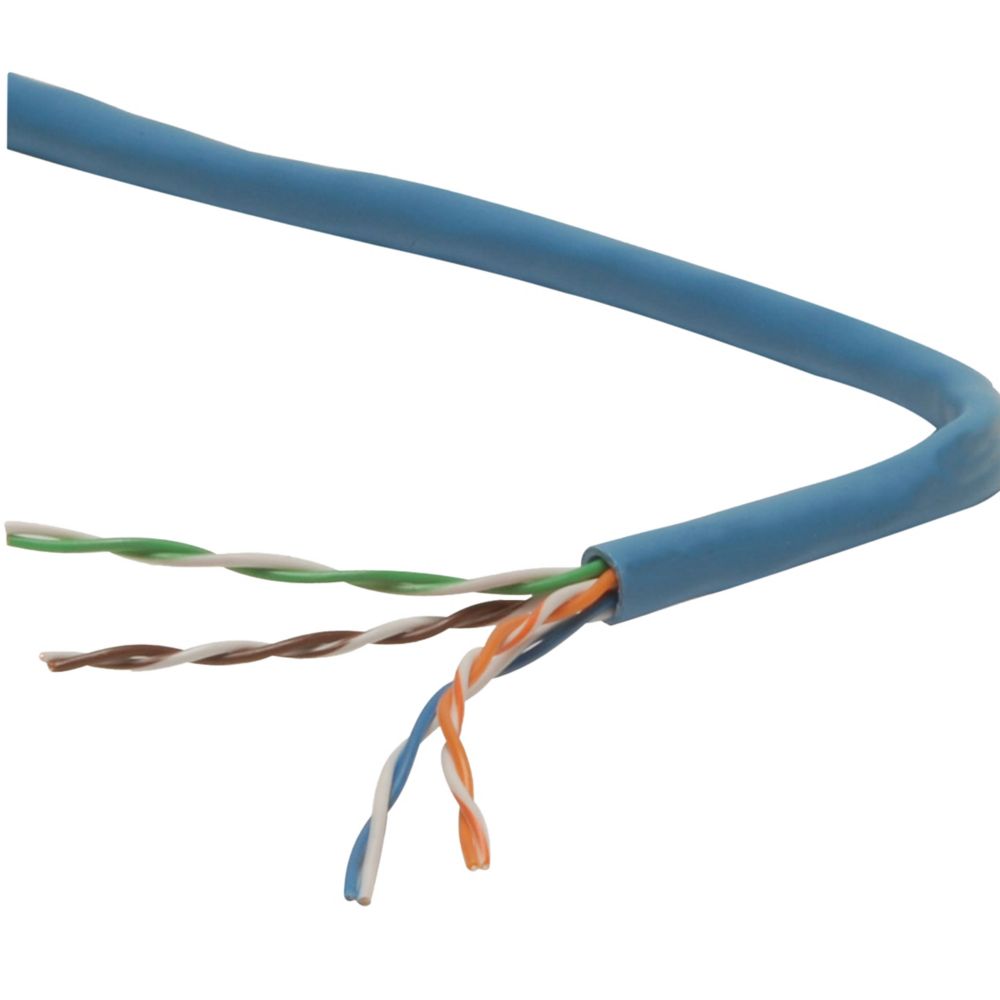 Electronic Master 1000 ft UTP CAT6 Network Cable, Blue (CAT6211000B