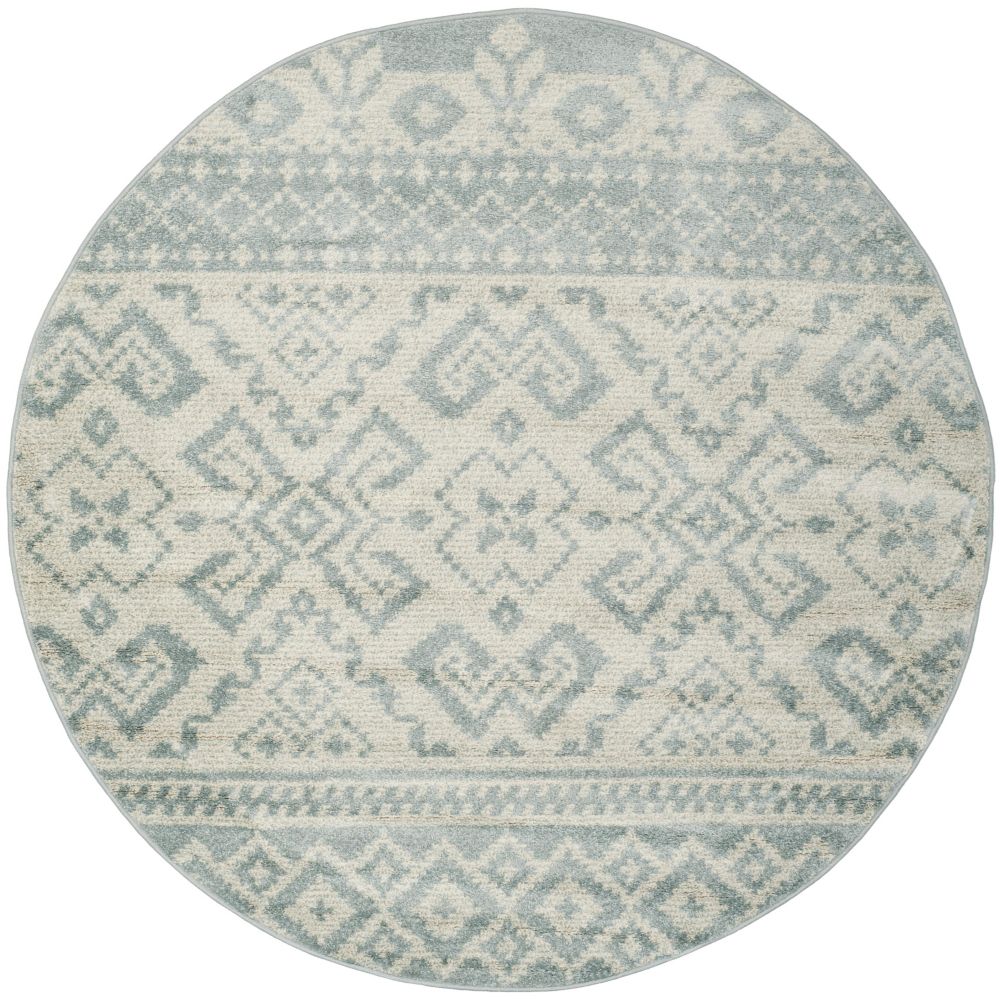 Safavieh Adirondack Karina Slate / Ivory 6 ft. x 6 ft. Indoor Round