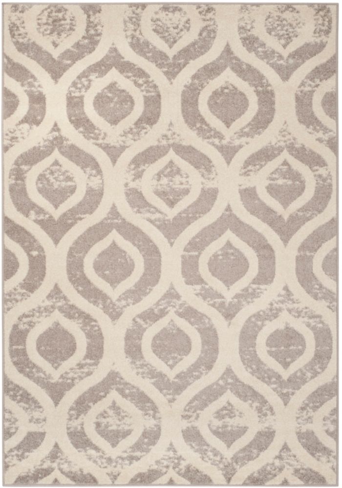 Safavieh Amsterdam Randal Ivory / Mauve 4 ft. x 6 ft. Indoor Area Rug