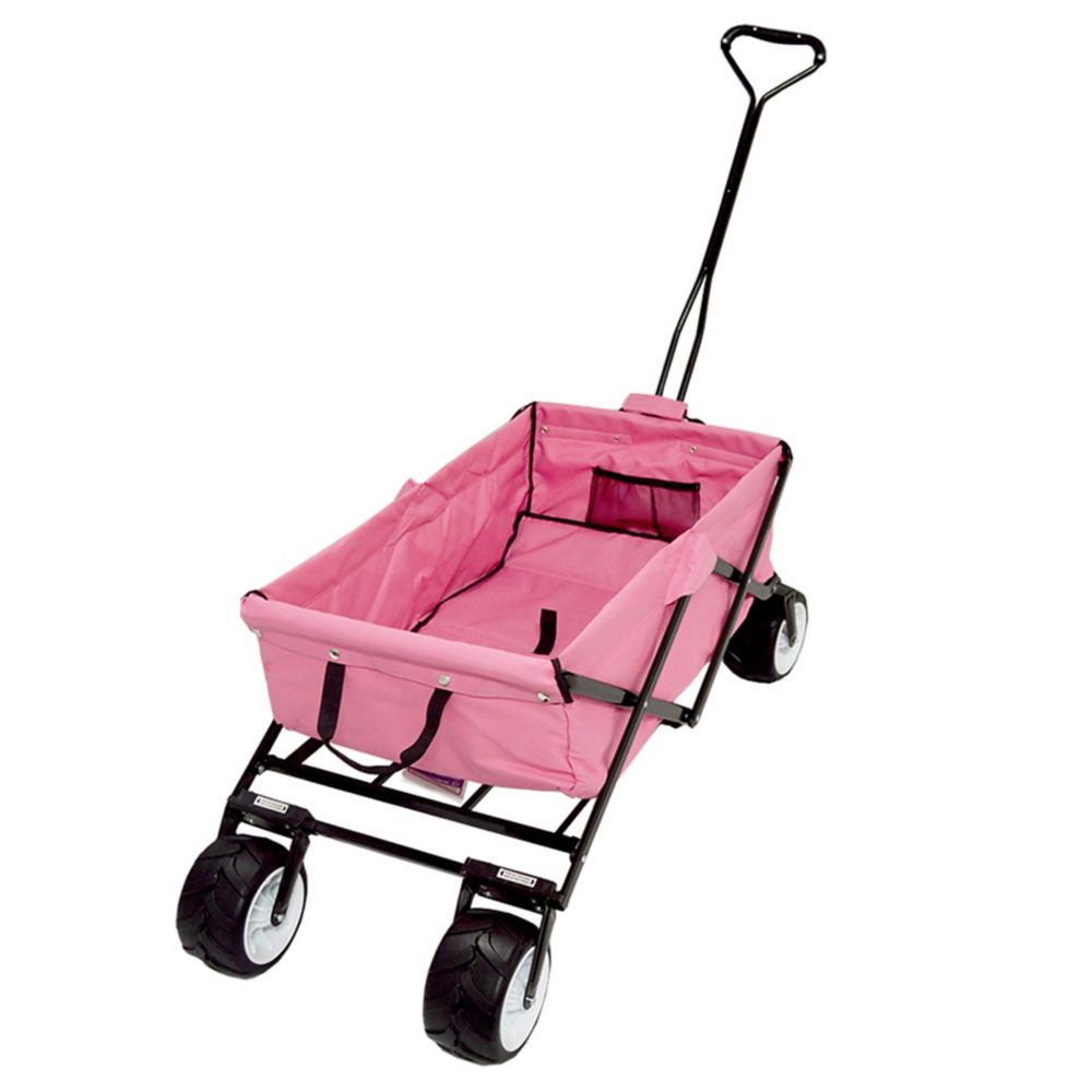 pink baby wagon