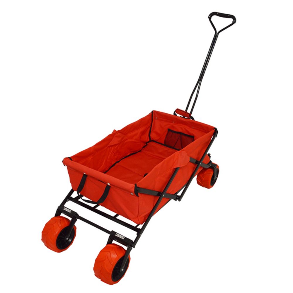 Millside Industries Deluxe Convertible Sleigh Wagon in Red The Home