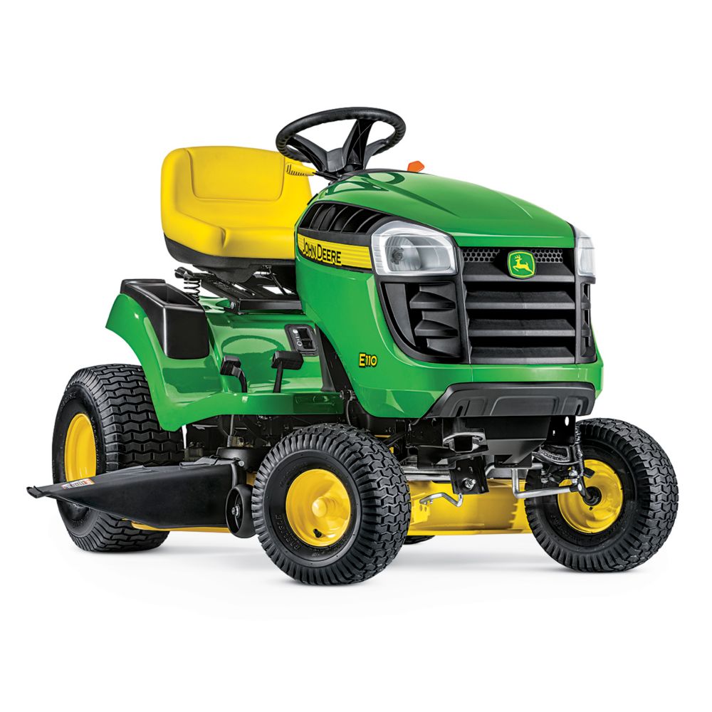 John Deere E110 42inch 19 HP Gas Hydrostatic Lawn Tractor The Home