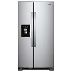 Refrigerators Fridges The Home Depot Canada 33 Inch W 21 22 Cu Ft Side By Refrigerator With