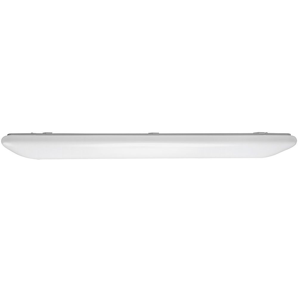 Hampton Bay 4 Ft White Rectangle Led Flush Mount Ceiling Light