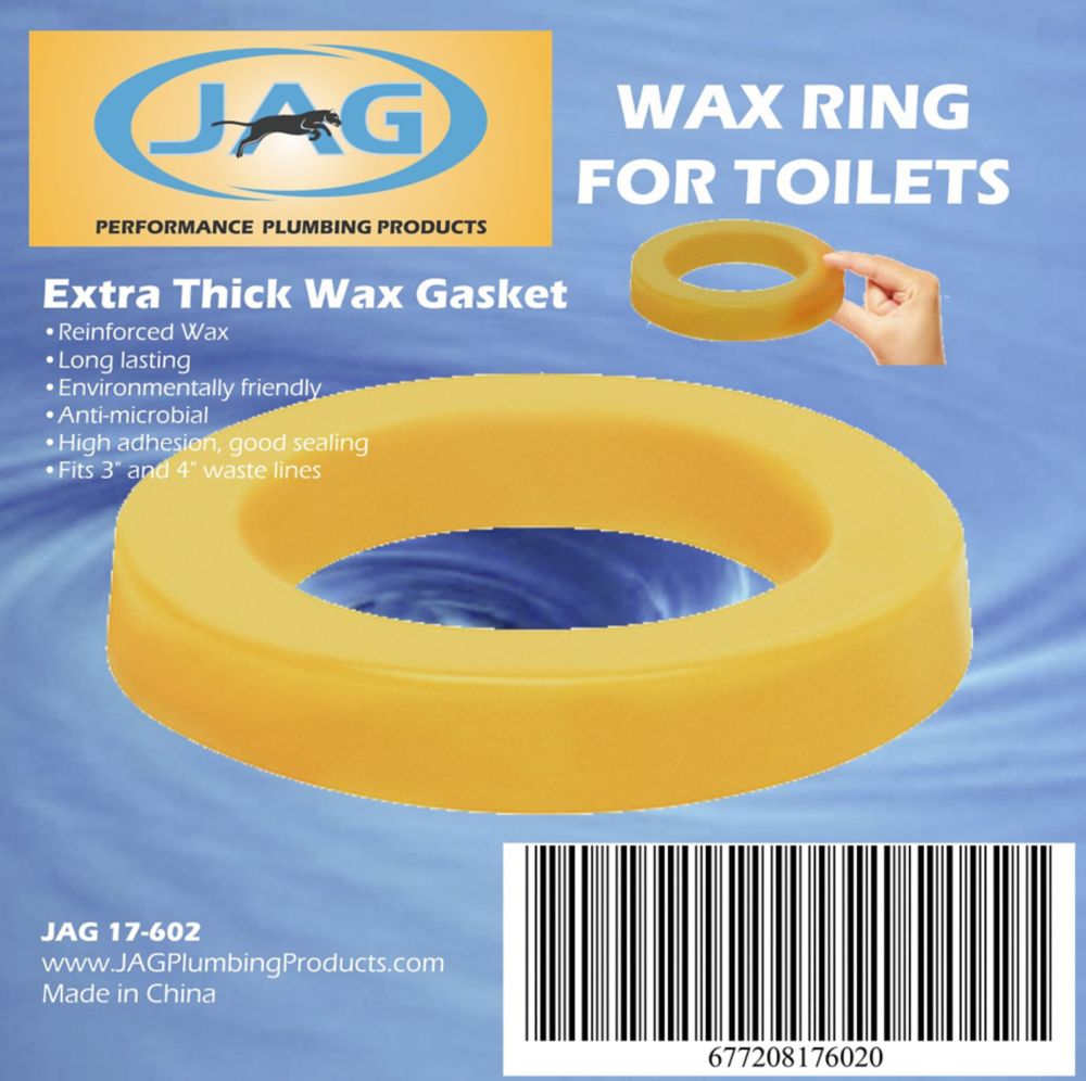 Jag Plumbing Products Jag for Plumbers Wax Gasket Extra Thick (12