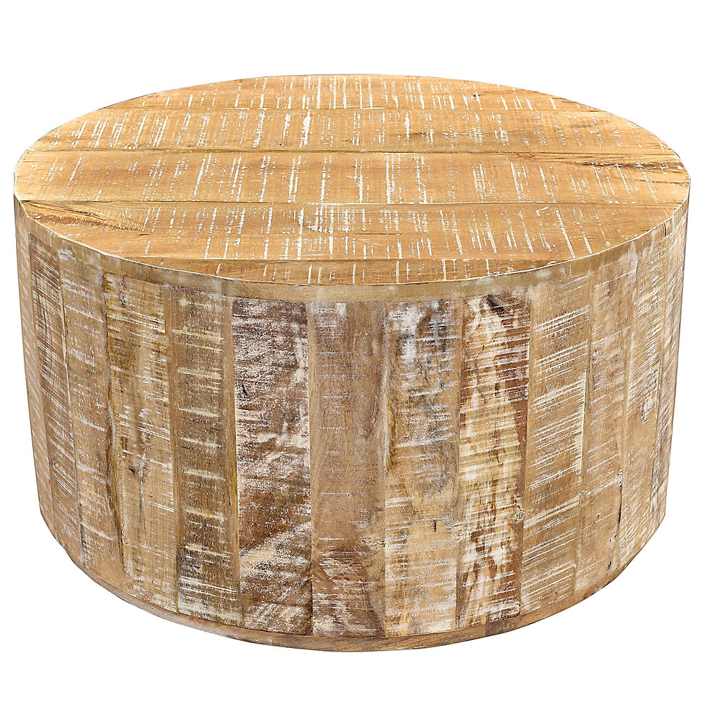 Eva Coffee Table Distressed Natural