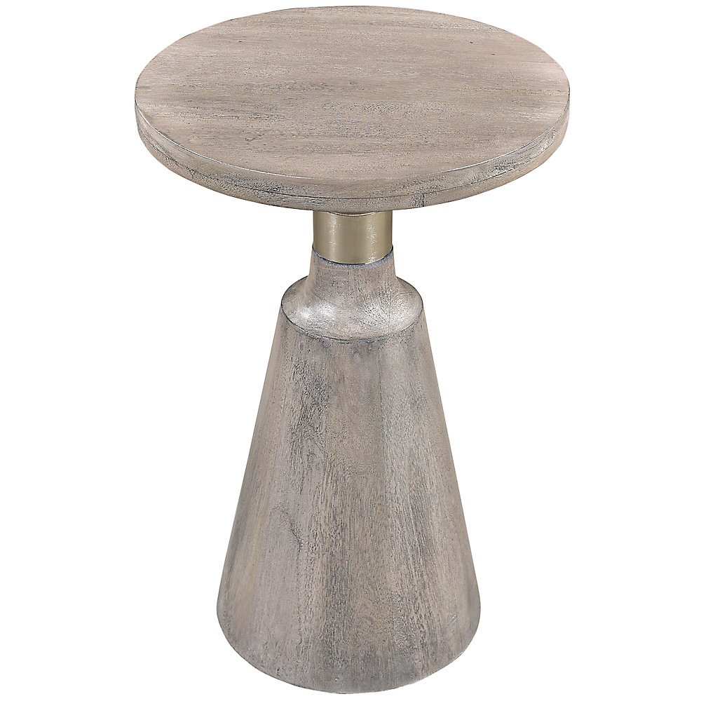 Aron Accent Table Light Grey