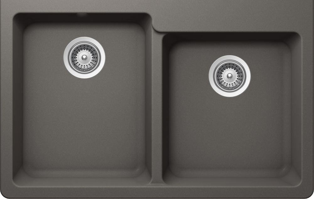 One and Three Quarters Bowl Undermount - 22 Inch x 33 Inch x 9.5 deep One and Three Quarters Bowl Undermount - 22 Inch x 33 Inch x 9.5 deep
