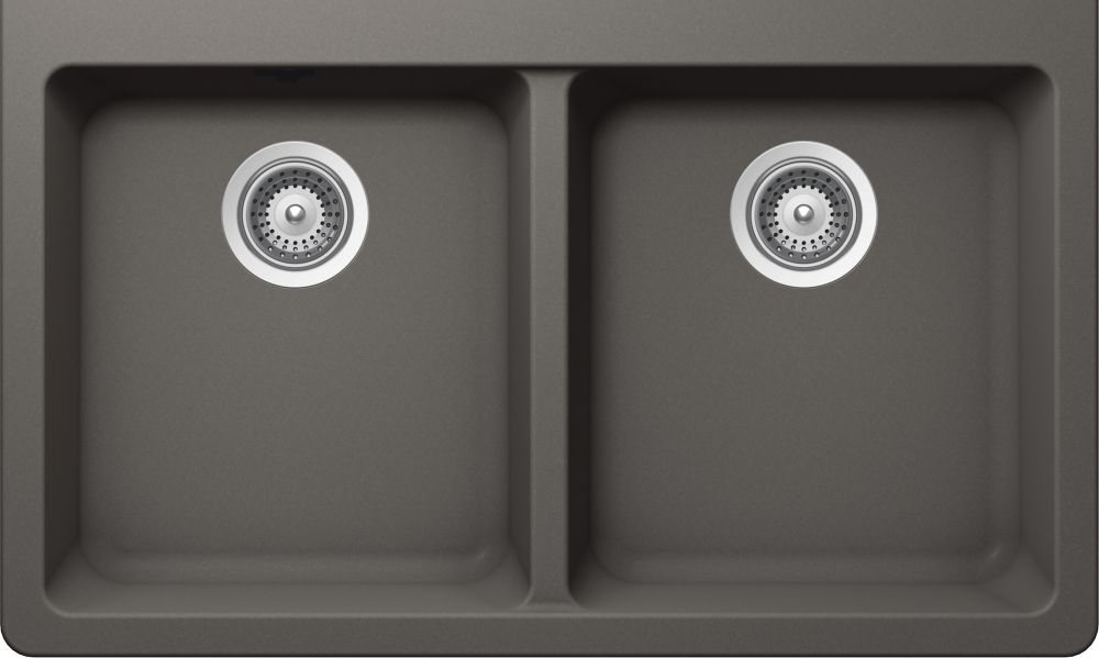 Double Bowl Undermount - 18.5 Inch x 33 Inch x 9.5 deep Double Bowl Undermount - 18.5 Inch x 33 Inch x 9.5 deep
