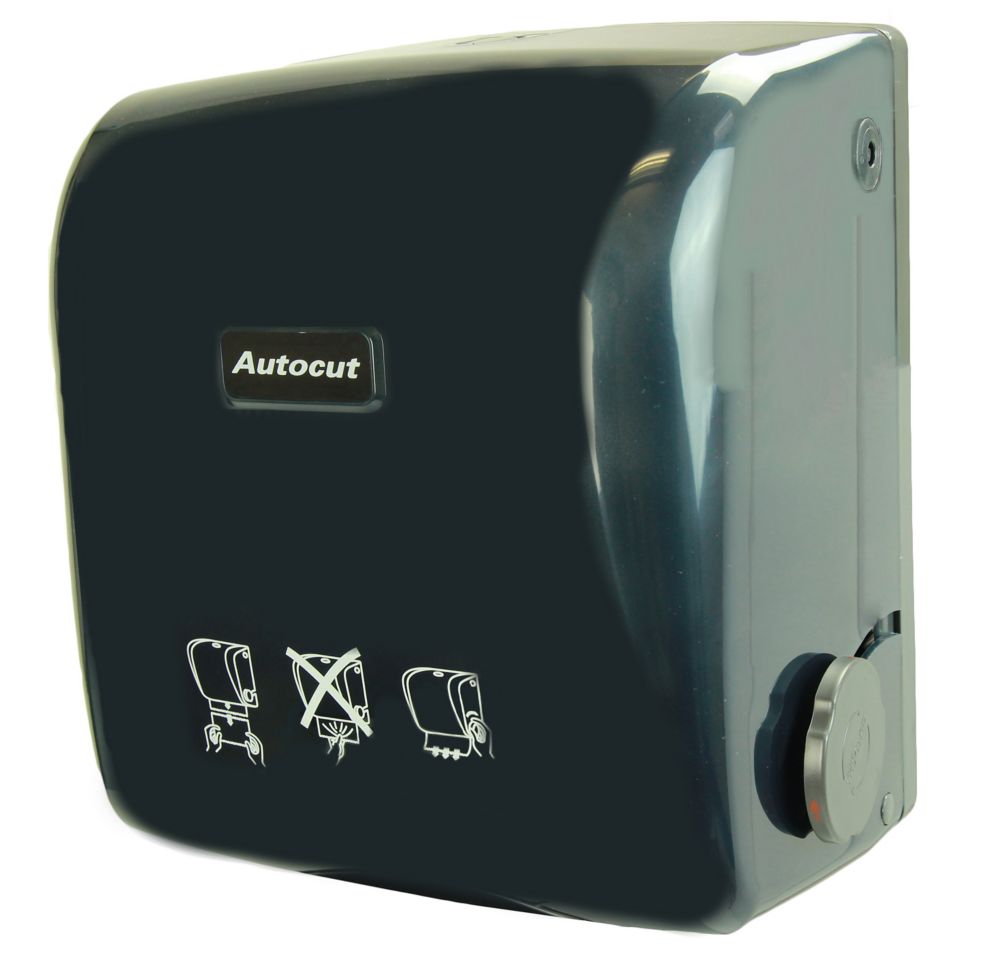 Frost Hands Free Mechanical Paper Towel Dispenser, Plastic Cover The