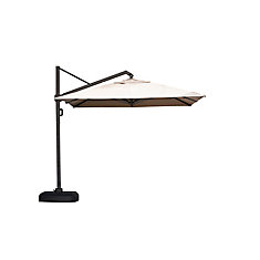 Patio Umbrellas Umbrella Stands More The Home Depot Canada Coast 10ft X 13ft Offset Umbrella