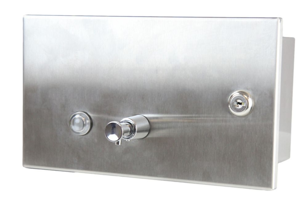 Recessed Manual Liquid Soap Dispenser Recessed Manual Liquid Soap Dispenser