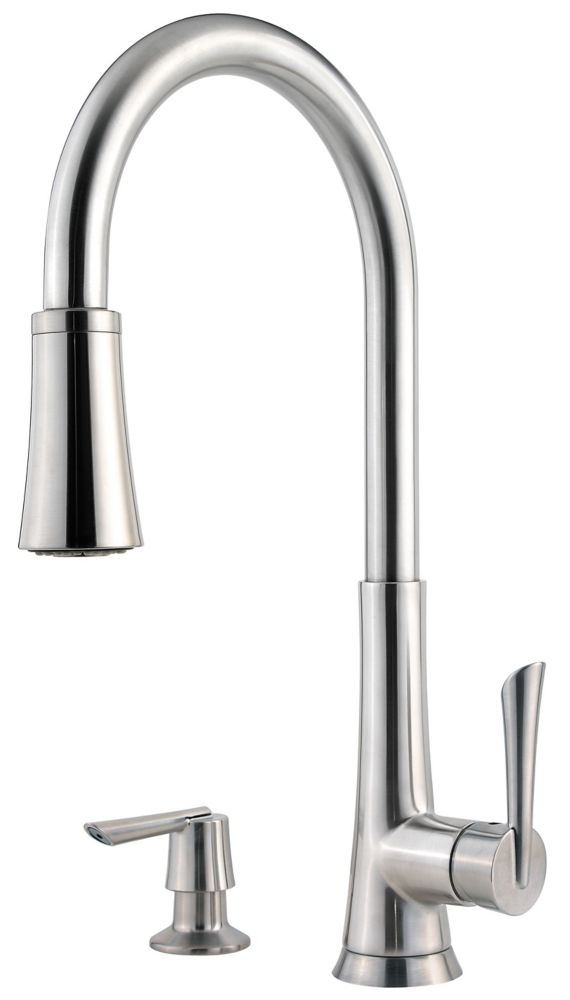 GLACIER BAY 3000 Series SingleHandle Water Filtration Faucet in