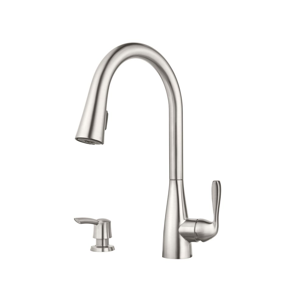 kitchen faucets in stainless steel