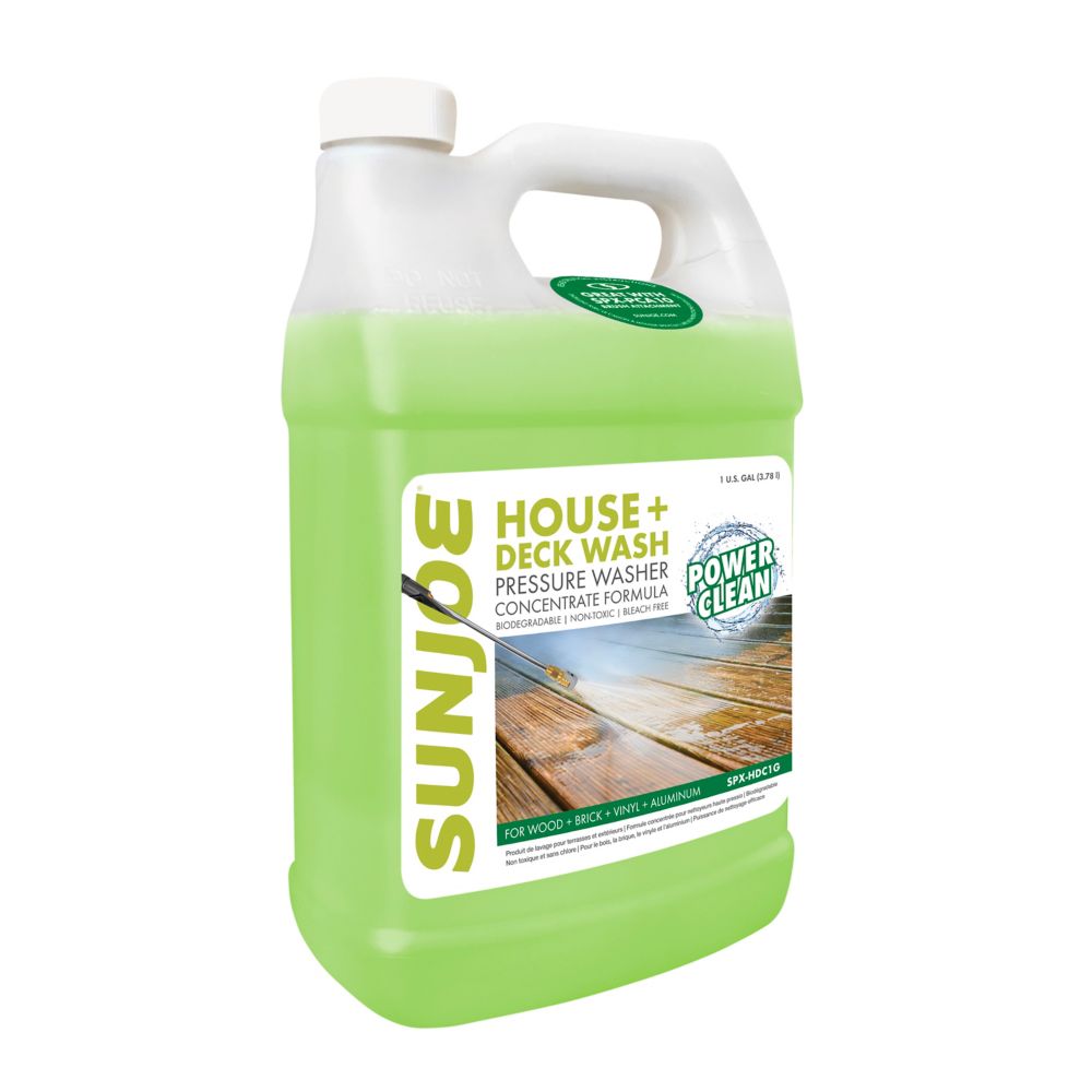 Sun Joe House and Deck detergent