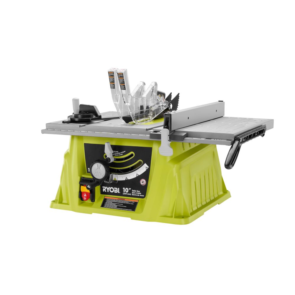 Ryobi 10 Inch 15 Amp Table Saw The Home Depot Canada