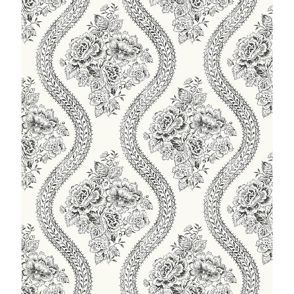 Joanna Gaines Magnolia Home 56 sq ft Coverlet Floral BlackWhite Joanna Gaines Magnolia Home 56 sq ft Coverlet Floral BlackWhite