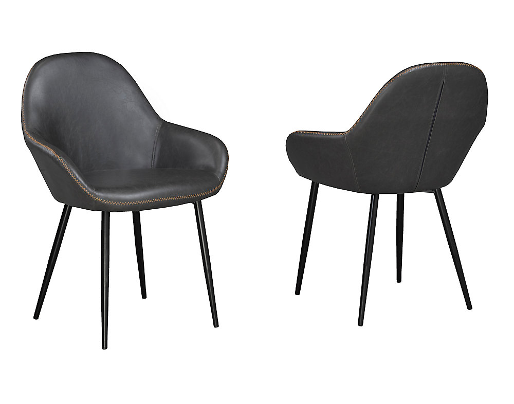 Fresno Dining Chair Set Of 2 Vintage Grey