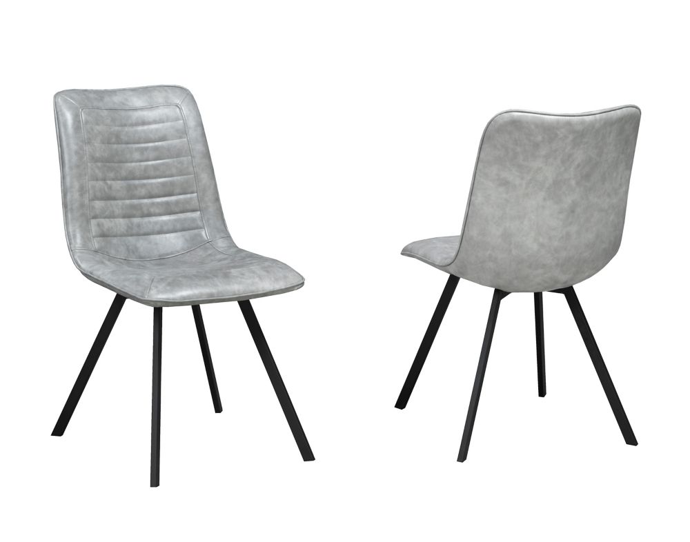 Bras Inc Milano Dining Chair Set Of 2 Grey The Home Depot Canada Bras Inc Milano Dining Chair Set Of 2 Grey