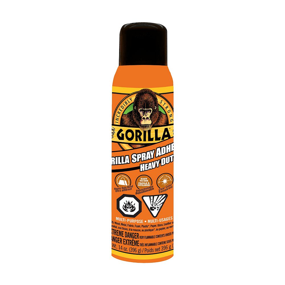 Gorilla Spray Adhésif 14oz Home Depot Canada