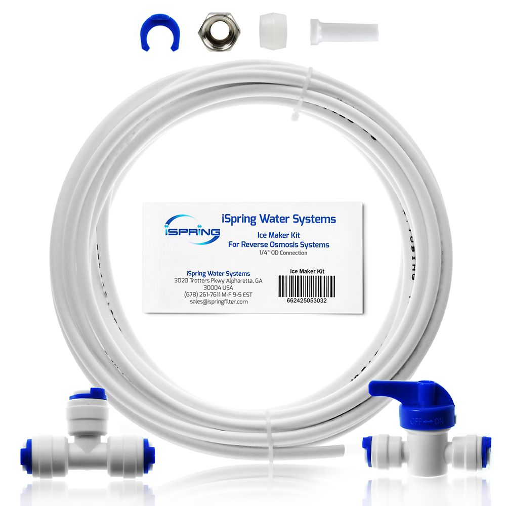 iSpring Fridge Connection and Ice Maker Kit for Reverse Osmosis Water