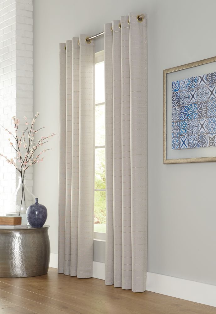 Home Decorators Collection Munich Light Filtering Grommet Curtain