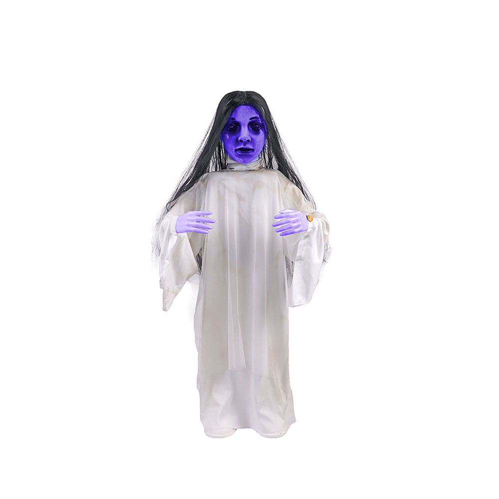  Home Accents Halloween 36 inch Creepy Animated Ghoul Girl 