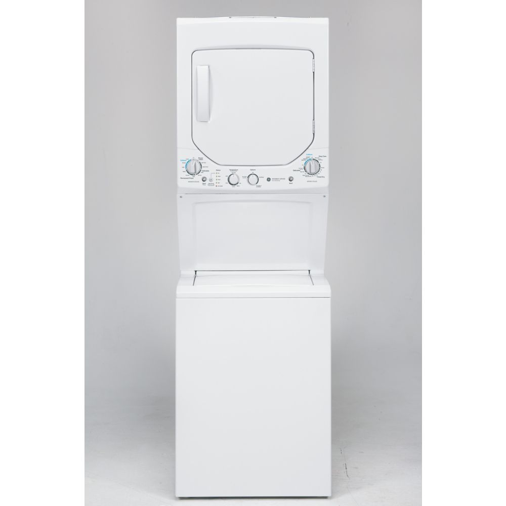 GE 24" 2.6 Cu. Ft. Washer and 4.4 Cu. Ft. Dryer Laundry Center The