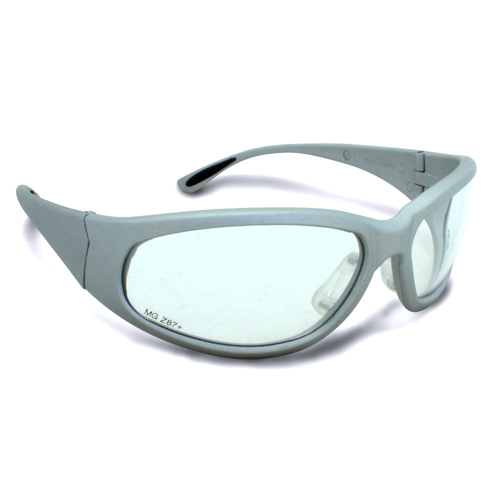 Workhorse Grey Frame Safety Glasses with Clear Lens The Home Depot Canada