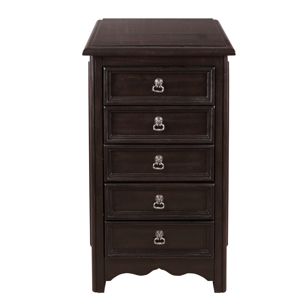 Three Drawer Chair Side Chest