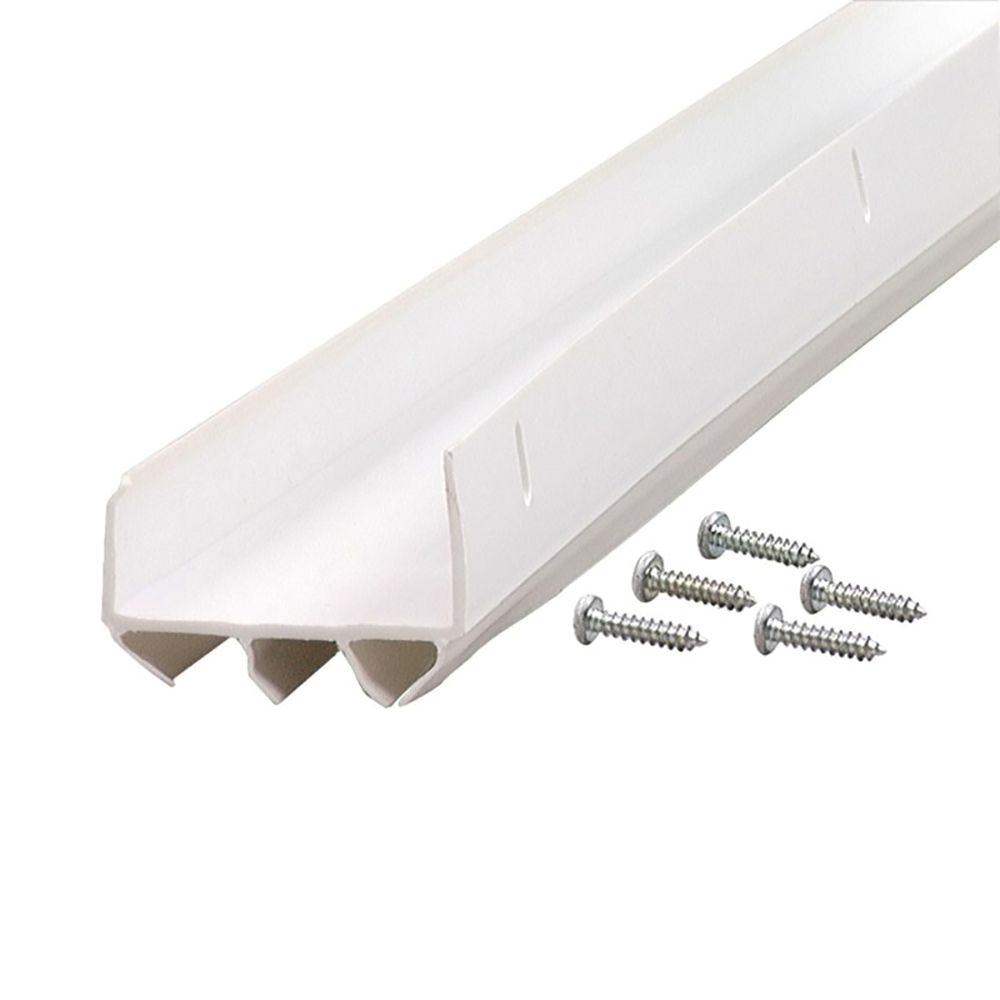 M D Building Products 1 34 Inch X 36 Inch U Shaped Under Door Bottom White The Home Depot Canada 8987