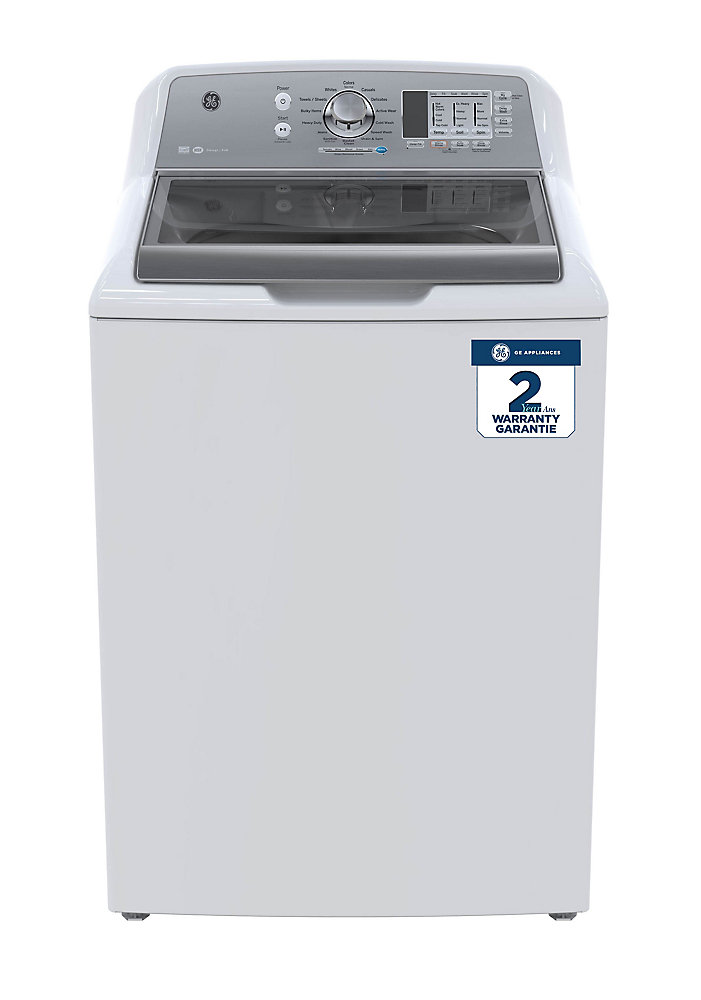 GE Laveuse à haute efficacité de 5,3 pi3 en acier inoxydable pour charges supérieures EN GE Laveuse à haute efficacité de 5,3 pi3 en acier inoxydable pour charges supérieures EN