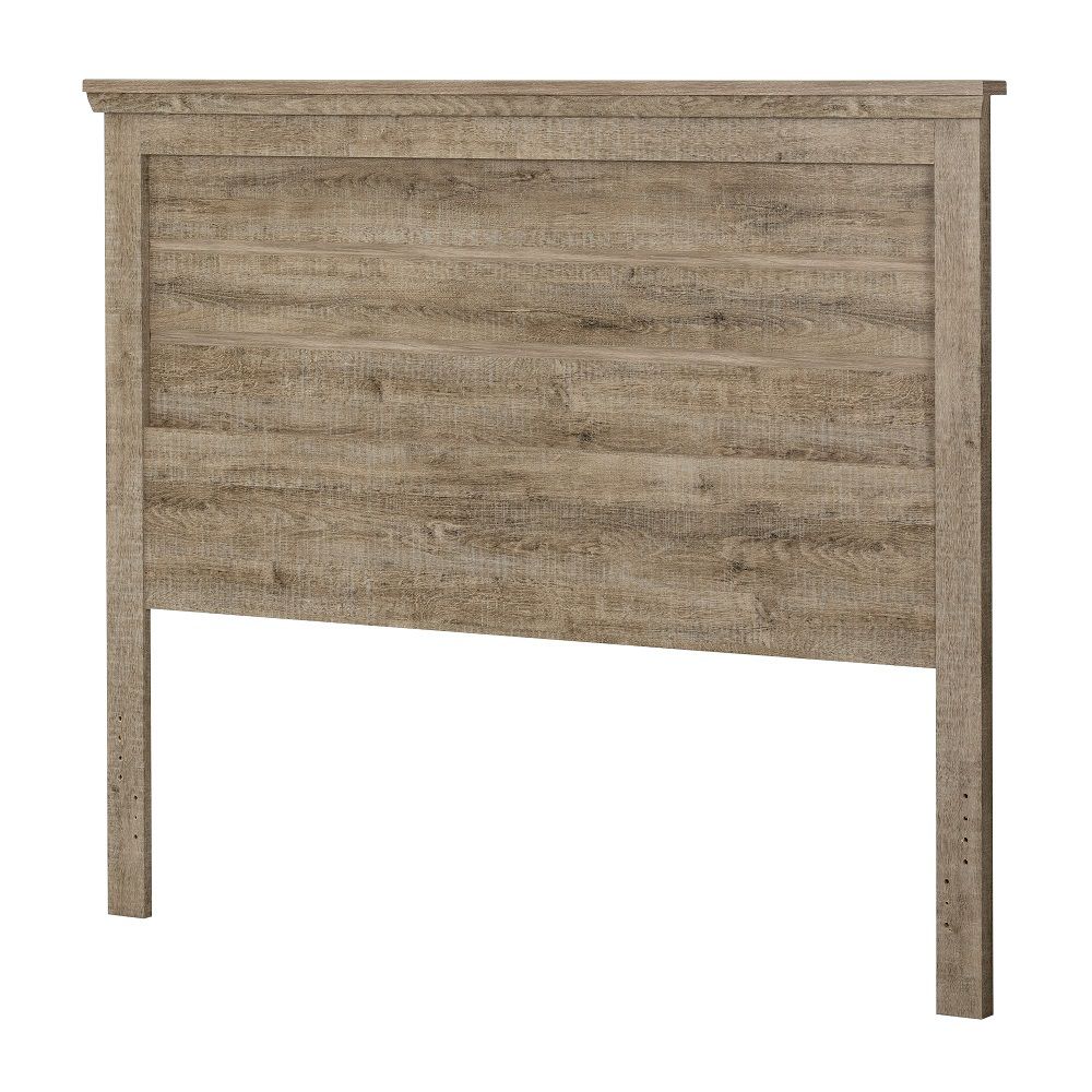 Nexera Nocce Full Size Headboard 401253 From Truffle The Home South S Lionel Full Queen Headboard 54 60 Weathered Oak