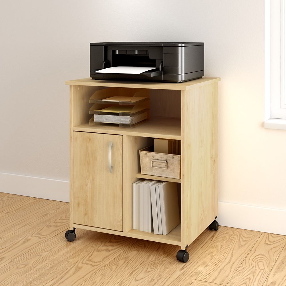 south-shore-axess-printer-cart-on-wheels-natural-maple-the-home