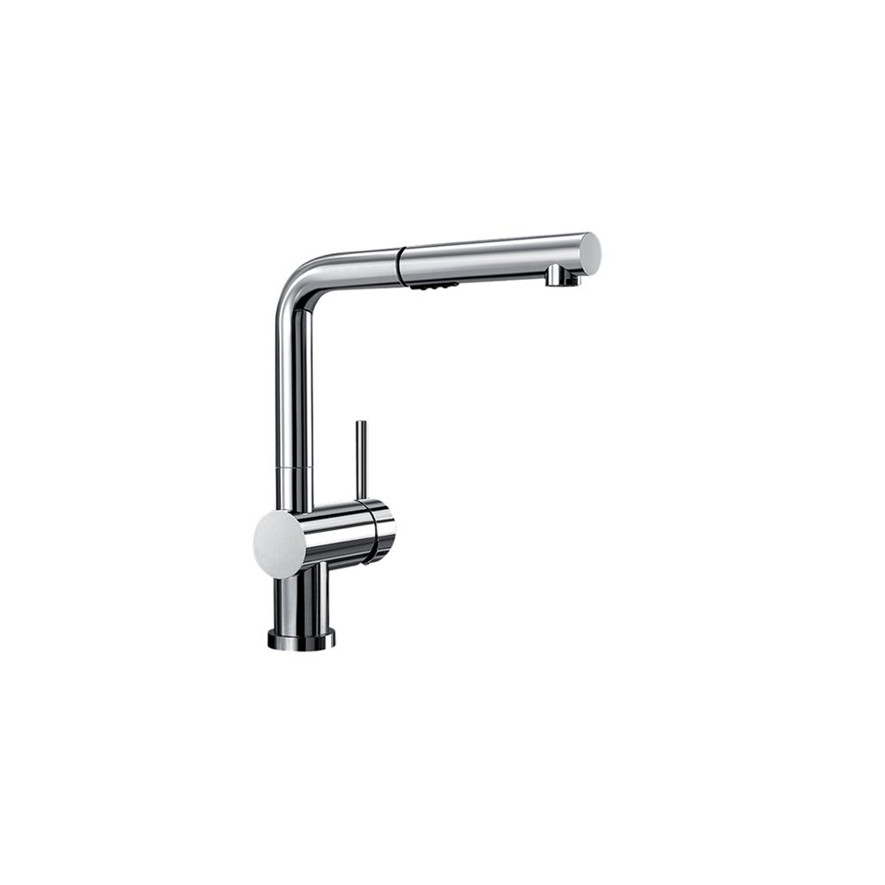 Blanco POSH Low Arc Pull Out Kitchen Faucet 2 2 GPM Flow Rate Dual   P 1001111674 