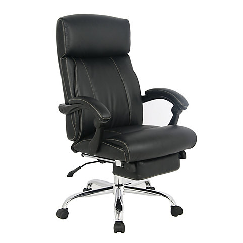 Tygerclaw Executive High Back Pu Leather Office Chair Tygerclaw Executive High Back Pu Leather Office Chair The Home Depot Canada