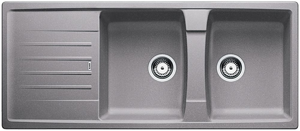gray composite kitchen sink