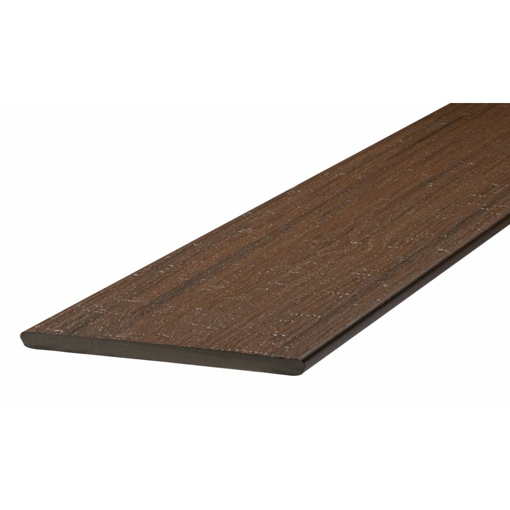 Veranda 12 ft. Vintage Composite Capped Fascia Harvest Brown 11 1/4