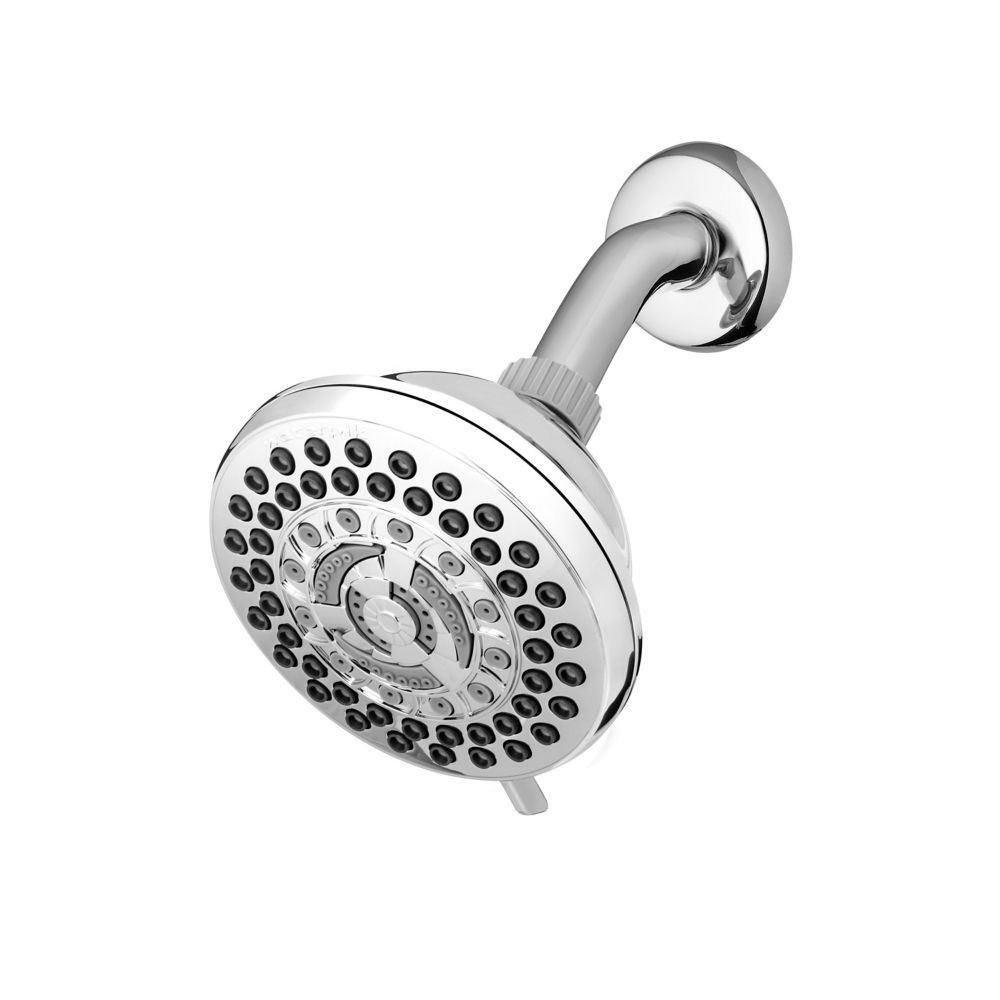 Waterpik 9 Spray PowerPulse Massage Fixed Mount Shower Head in Chrome
