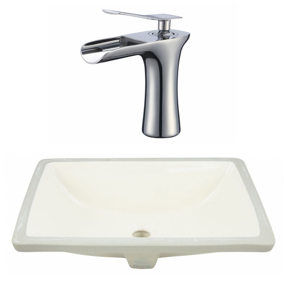 American Imaginations 20.75inch W Undermount Sink Set AI23085 The
